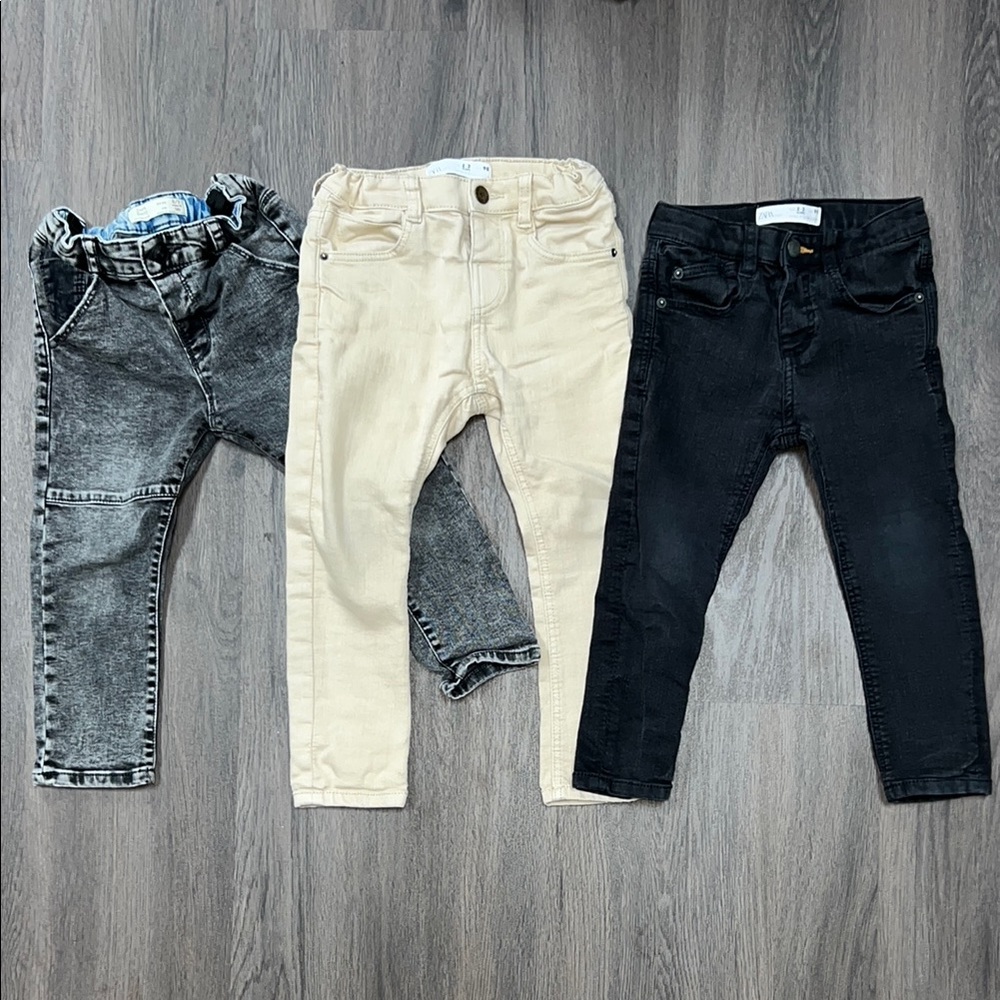 ZARA Neutral Jeans Bundle